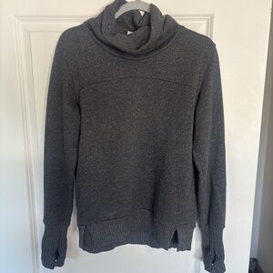 Alo grey turtleneck sweater
